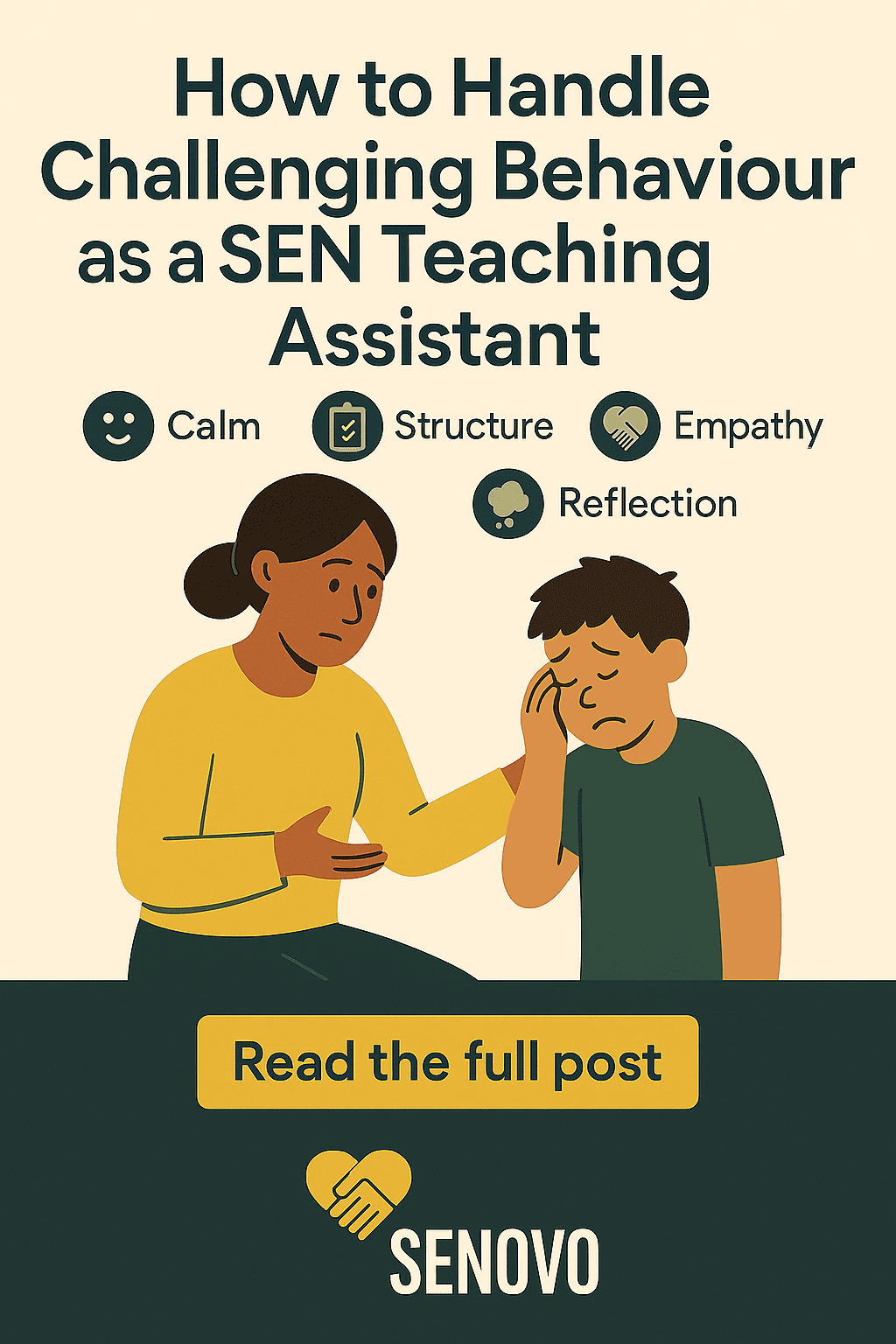 How to Handle Challenging Behaviour as an SEN Teaching Assistant (Without Losing Control)